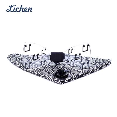 China Acrylic Digital Musical Dobby Design Printed High Quality Mens Bow Tie With Costume Party Wear for sale