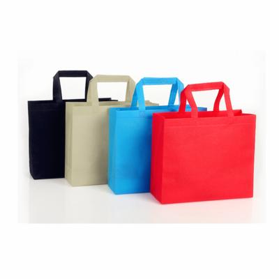 China Factory Hot Sale Eco-friendly All Size Non Woven Reusable Shopping Bags, Glitter Nonwoven Bags, Metallic PP W Cut Tote Non Woven Bag for sale