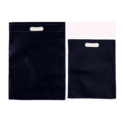 China Eco-Friendly Folding Recycled PP PET D-Cut Nonwoven Bag PP Spunbond Spunbond Shopping Bag Eco Friendly Die Cut Bag for sale