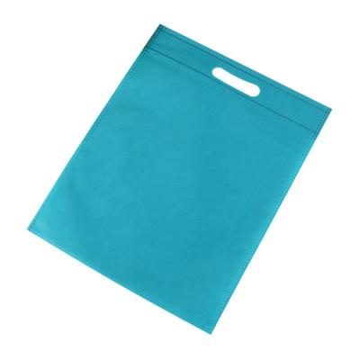 China Eco Friendly Recyclable Die Cut Bag Eco - Friendly PP Spunbond Non Woven D Cut Bag D-Cut Shopping Bag for sale