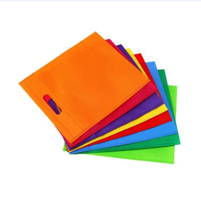 China Factory Direct Selling Eco-friendly D Cut Carry Bag High Quality Eco-Friendly Non-Woven Non-Woven D-Cut Bag Wholesale Nonwoven Bag for sale