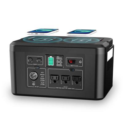 China Factory 1kw Power Supply Portable Power Station LED Display Huge Power Inverter AC Solar Generator For Outdoor for sale