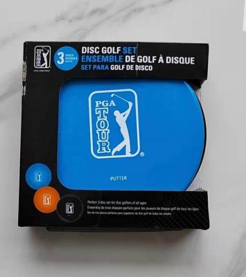 China Strip golf frisbeed set in color box for sale