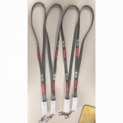 China Polyester+ABS lanyard with USB stick for promotion for sale