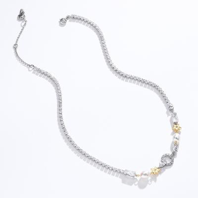 China Trendy Wholesale New Fashion Party Necklace Stars Freshwater Pearl Necklace Set For Women for sale