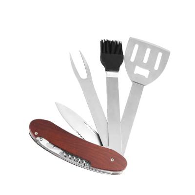 China Fresh Camping Barbecue Easily Cleaned Portable Dismountable Multi Grilling Tools for sale