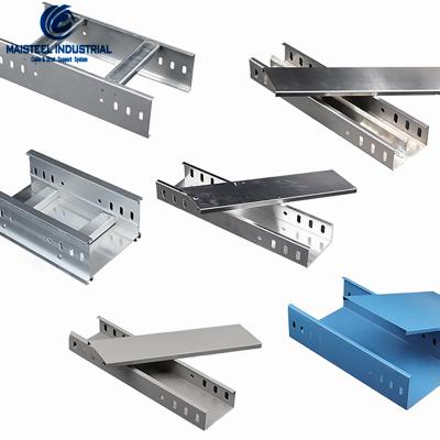 China Electrical Wire Installation Best Selling Aluminum Alloy Tray 500*200mm Ventilated Or Perforated Cable Tray for sale