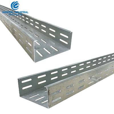 China Electrical wire installation factory direct sales vented heavy duty type cable tray for electrical wire installation for sale