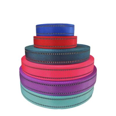 China Strong Stable Quality Colored Silk Reflective Webbing Tape To Win Warm Praise From Customers for sale