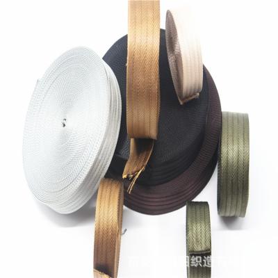 China Strong Deft Design Delicate Colors Guitar Strap Webbing Nylon Flat Woven Webbing for sale