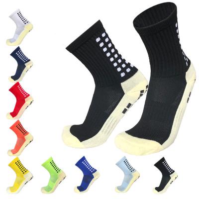 China Custom Non Slip Football Elite Socks Breathable Sports Grip Knocks Out Basketball Teen Socks for sale