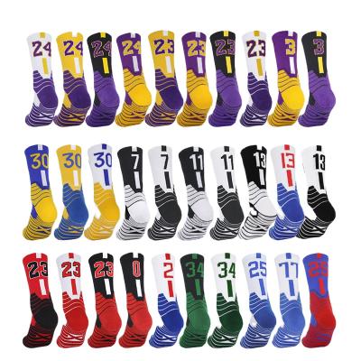 China Wholesale High Quality Breathable Basketball Team Oem Socks Men's Sports Socks LWMS-145 for sale