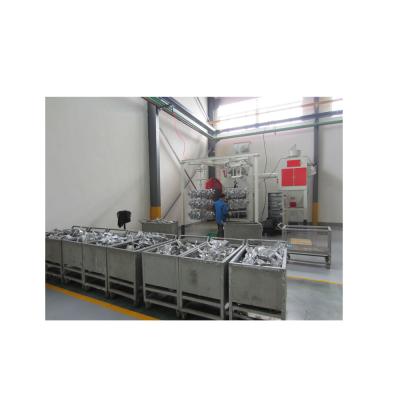 China Medium or large size hanger type shot blasting equipment metal parts shot blasting machine for sale