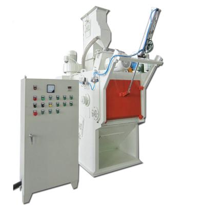 China Multi-species type exterior cleaning shot blasting machine polish tumble belt machine for sale