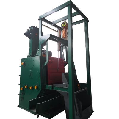 China Crawler Shot Sandblaster Tumble Belt Multispecies Abrator Shot Blasting Machine Outdoor Cleaning for sale