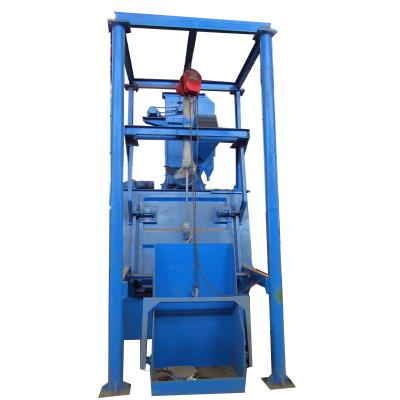 China Crawler Shot Sandblaster Tumble Belt Multispecies Abrator Shot Blasting Machine Outdoor Cleaning for sale