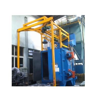 China Middle or Small Size Complex Parts Q3710 Double Hook Shot Blast Machine , Shot Blasting Machine for sale