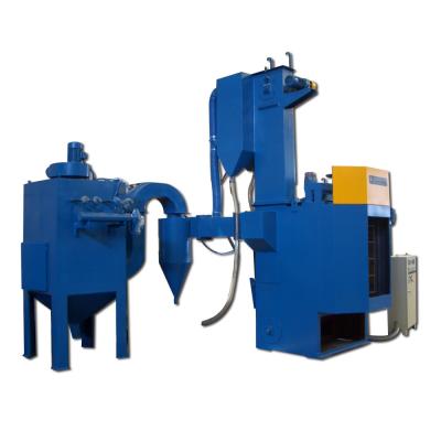 China Small Size Complex Parts Hanger Shot Blasting Machine /Dustless Sandblasting Equipment for sale