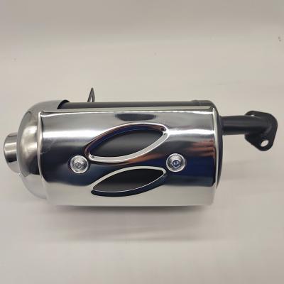 China Machinery Repair Shops Gasoline Generator Parts Muffler 2kw Motorcycle Muffler Gasoline Engine Exhaust Pipe for sale