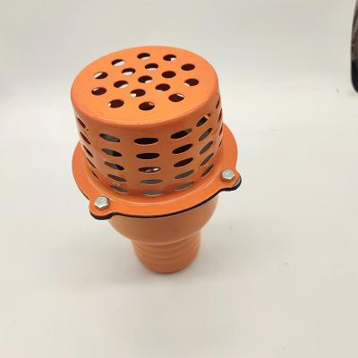 China Self-priming pump filter 650G machinery repair shops 650G bottom valve suction pump valve inlet shower head flower basket head for sale