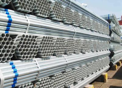 China 1/2 - 8 Inch Galvanized Steel Pipe , BS Standard Hot Dip Galvanizing ERW Steel Tube/pre galvanized steel pipe/tube for sale