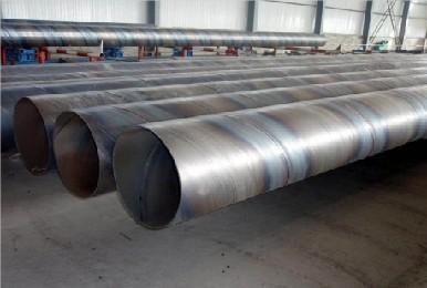 China ASTM 3PE Coating SSAW spiral welded steel pipes/API 5L SCH40 Spiral Welded Line Pipes/ASTM A106 GR.B Welded pipe for sale