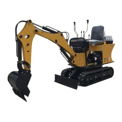 China Hot Sale 0.8ton Retro Hotels Micro Excavator Machine Mini Excavator For Sale for sale