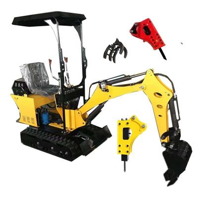 China Wholesale Excavator Machine Electric Hydraulic Mini Small Micro Crawler Bagger Digger Mini Hotel Excavators for sale