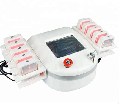 China Strong weight loss power 10 pads 160mw lipo laser slimming machine Yting laser lipolysis fat removal for sale