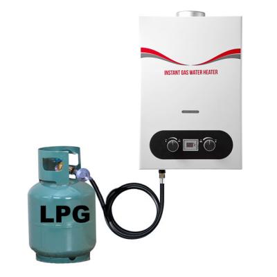 China Hotel 6L to 8L 10L 12L 14L 16L 20L Yonyan Natural Gas Water Heater for Pouring Propane LPG Geyser Tankless Gas+water+heaters for sale