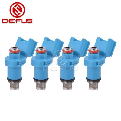 China DEFUS blue color motorcycle fuel injector for y15zr fz150i 10holes motorcycle fuel injections OEM standard for sale