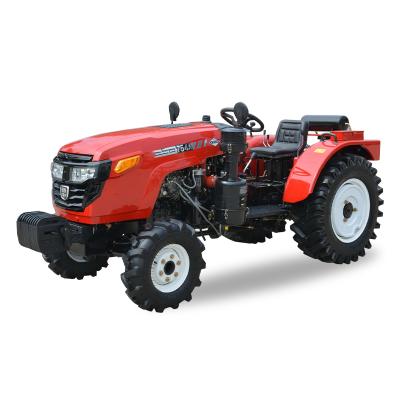 China Ariculture/Farm/Garden China Agricultural Machinery Mini Small Agriculture 4wd Tractor with Front End Loader and Backhoe Loader for sale