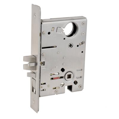 China KEYMAN Entry Office Door Lock UL Mortise Lock Body ANSI Grade 1 M704 Mortise Body for sale