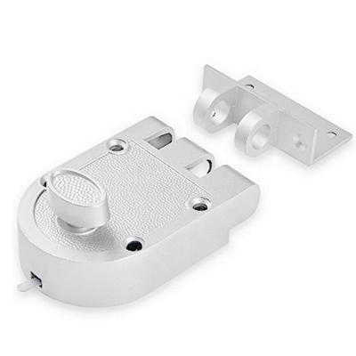 China KEYMAN Rim Jimmy Proof Lock Rim Cylinder Door Lock Lacquer J2661 White Single Cylinder White for sale