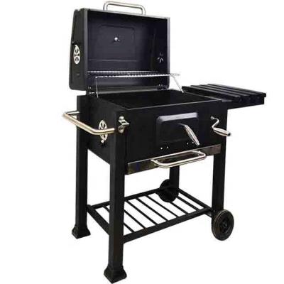 China Easily Assembled Home and Party Using Charcoal BBQ Grill Cart Smoker BBQ Grill for sale