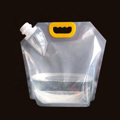 China Low MOQ 50ml 100ml 500ml Disposable Special Shape Plastic Packaging Bag For Juice Soft Drink And Fruit Juice Stand Up Spout Pouch for sale