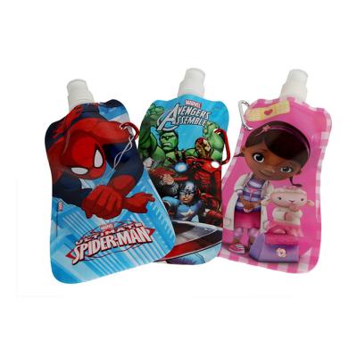 China Custom Logo Printed Food Grade Aluminum Beverage Customer Foil Stand Up Spout Pouch Drinking Water Plastic Bag For Fruit Juice for sale