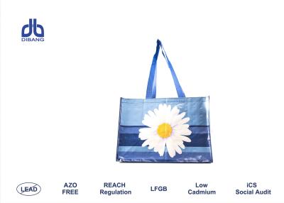 China New Product Custom Printed Reusable Bags , DUNI Flower Design Promotional Reusable Bags for sale