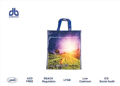 China Promotional RPET Shopping Bags Gift Bag 32 * 20 * 34cm 160g / M² With Lamination for sale