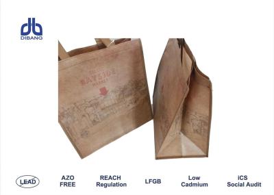 China PP Material Non Woven Shopping Bag 35 * 20 * 40 Size 105 ~ 180g / M² Thickness for sale