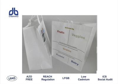 China Durable RPET Shopping Bags 105 ~ 180g / M² For Trade Show / Conference for sale