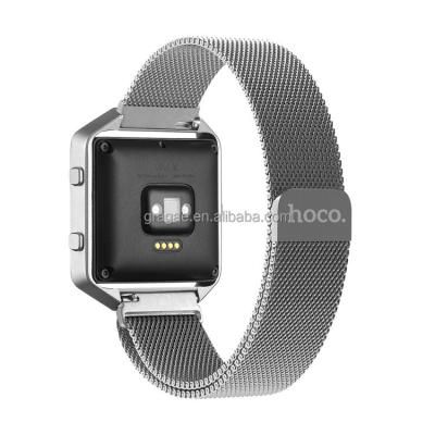 China Fitbit Flame Milanese Loop Closure Replacement Magnetic Wristband for Flame for sale