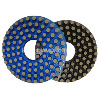 China 5 Inch Hibrid Concrete Polishing Polishing Pads Concrete Polishing Pads for sale