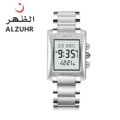 China Islamic Alarm Ramadan Gifts Qibla Compass Prayer Watch For All Muslim Wristwatch taqweem selection ALZUHR508 for sale