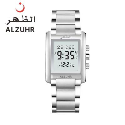 China Hot sale AZ507 alfajr mode double prayer islamic watch classic islamic time classic azan dual alarm language for sale