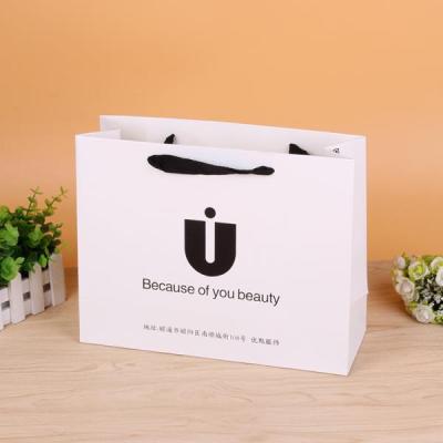 China BIODEGRADABLE paper bag with your own logo for sale