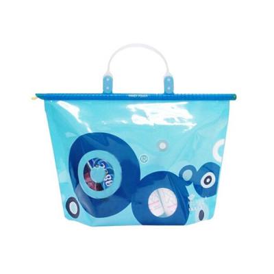 China Waterproof Handbag PVC Summer Women Beach Handbag Waterproof Tote Bag for sale