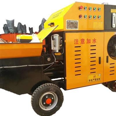 China Building Material Shops Automatic Small Fine Stone Transfer Pump Secondary Structure Concrete Pouring Pump Manufacturers Direct for sale