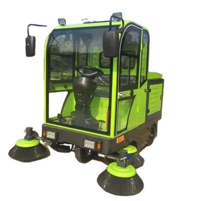 China Building Material Shops Sweeper Cleaning Machine Fully Enclosed Road Sweeper Special Equipment For Hygiene Cleaning for sale