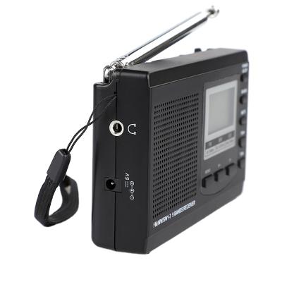 China Desktop Pocket Digital Radio FM, AM, Switch Full Band PORTABLE Classic Household Portable Radio LCD Digital Stereo Radio for sale